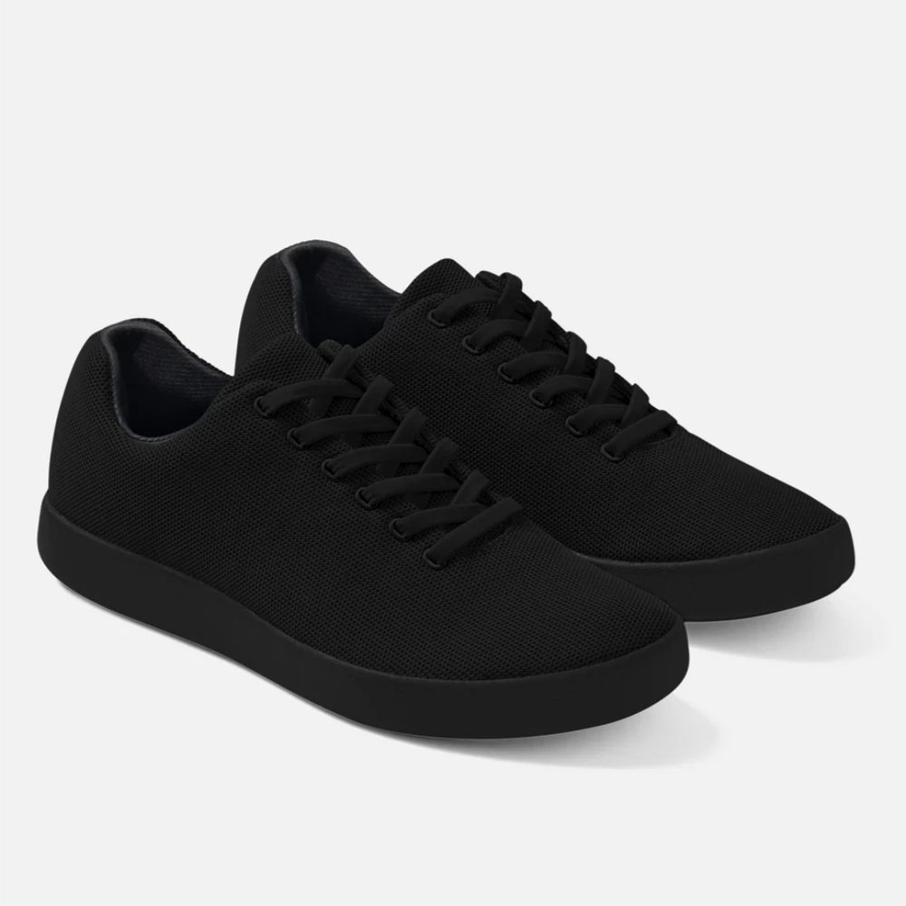 Atoms Women's Black Casual Sneakers